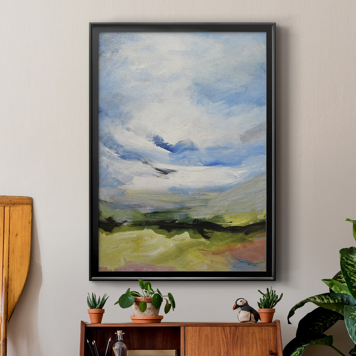 Around The Clouds IV Premium Framed Print - Ready to Hang