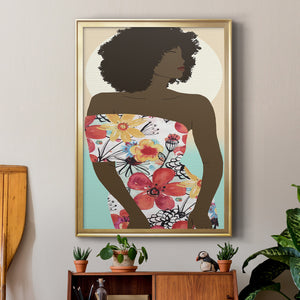 You Go Woman II Premium Framed Print - Ready to Hang