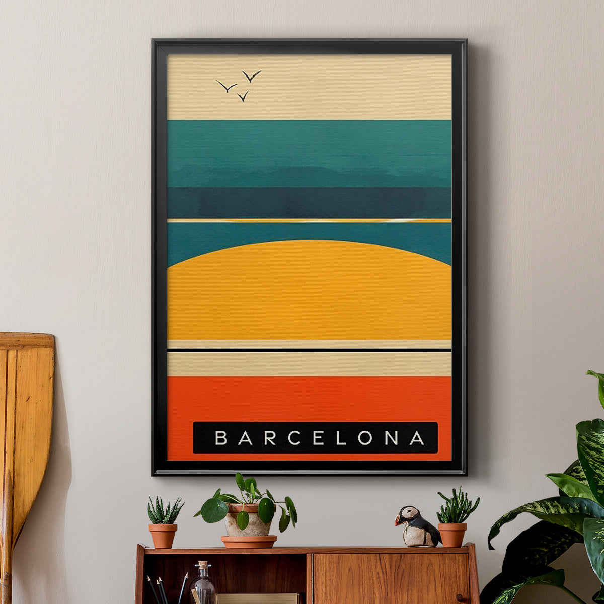 Summer Abroad II Premium Framed Print - Ready to Hang