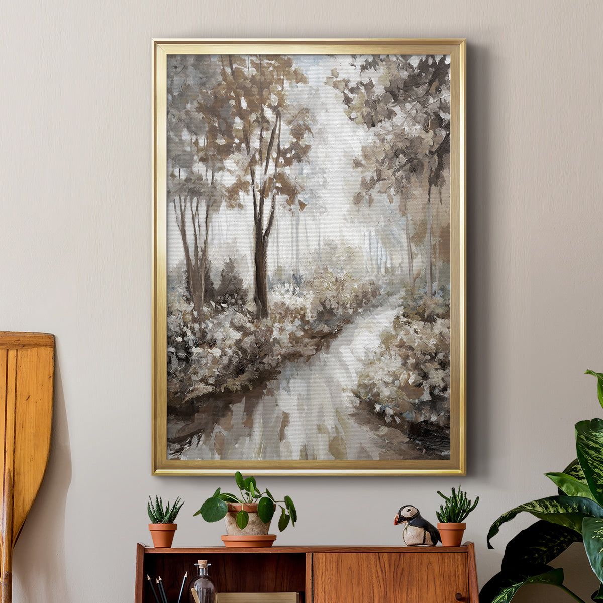 Into the Woods Premium Framed Print - Ready to Hang