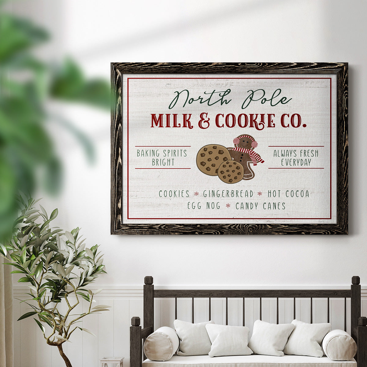 Milk and Cookie Co-Premium Framed Canvas - Ready to Hang