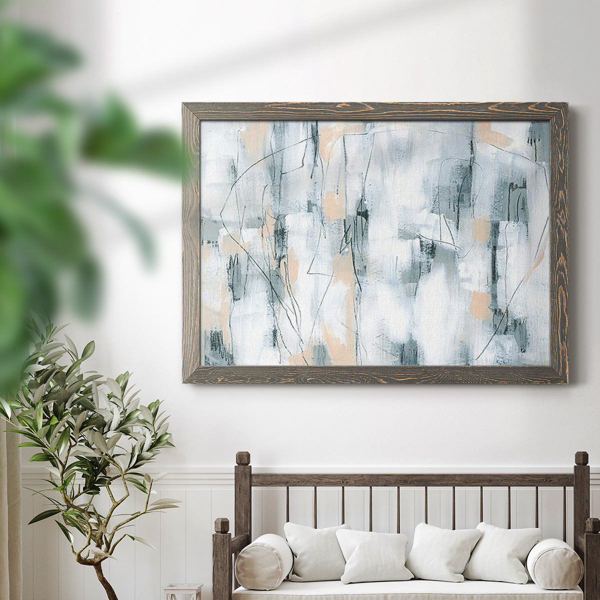 Stone Hatchmarks I-Premium Framed Canvas - Ready to Hang