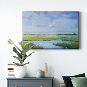 Summer Marsh I Premium Gallery Wrapped Canvas - Ready to Hang