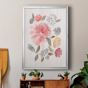 Loose Peonies I Premium Framed Print - Ready to Hang