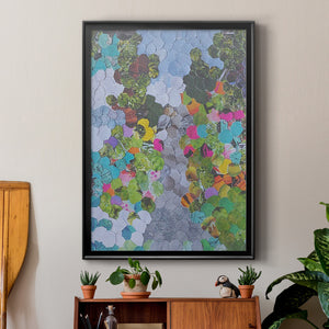 Magenta Garden Premium Framed Print - Ready to Hang