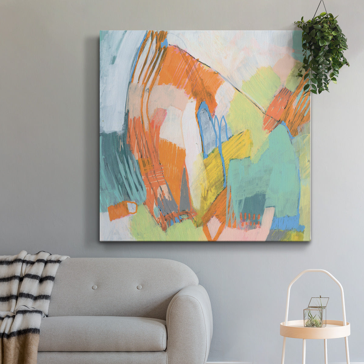 Candied Sherbet I-Premium Gallery Wrapped Canvas - Ready to Hang