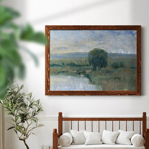 Riverbank Impression II-Premium Framed Canvas - Ready to Hang