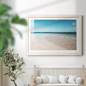 Sugar Sand Beach-Premium Framed Print - Ready to Hang