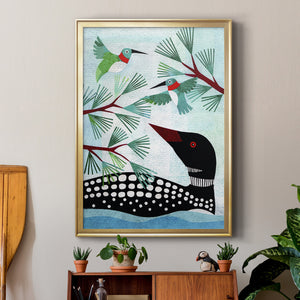 Forest Creatures IX Premium Framed Print - Ready to Hang