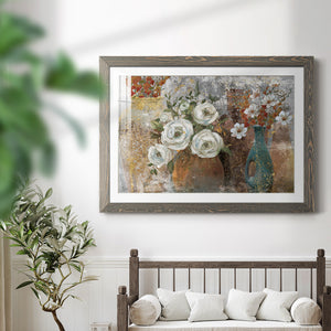 Vessels and Blooms Spice-Premium Framed Print - Ready to Hang