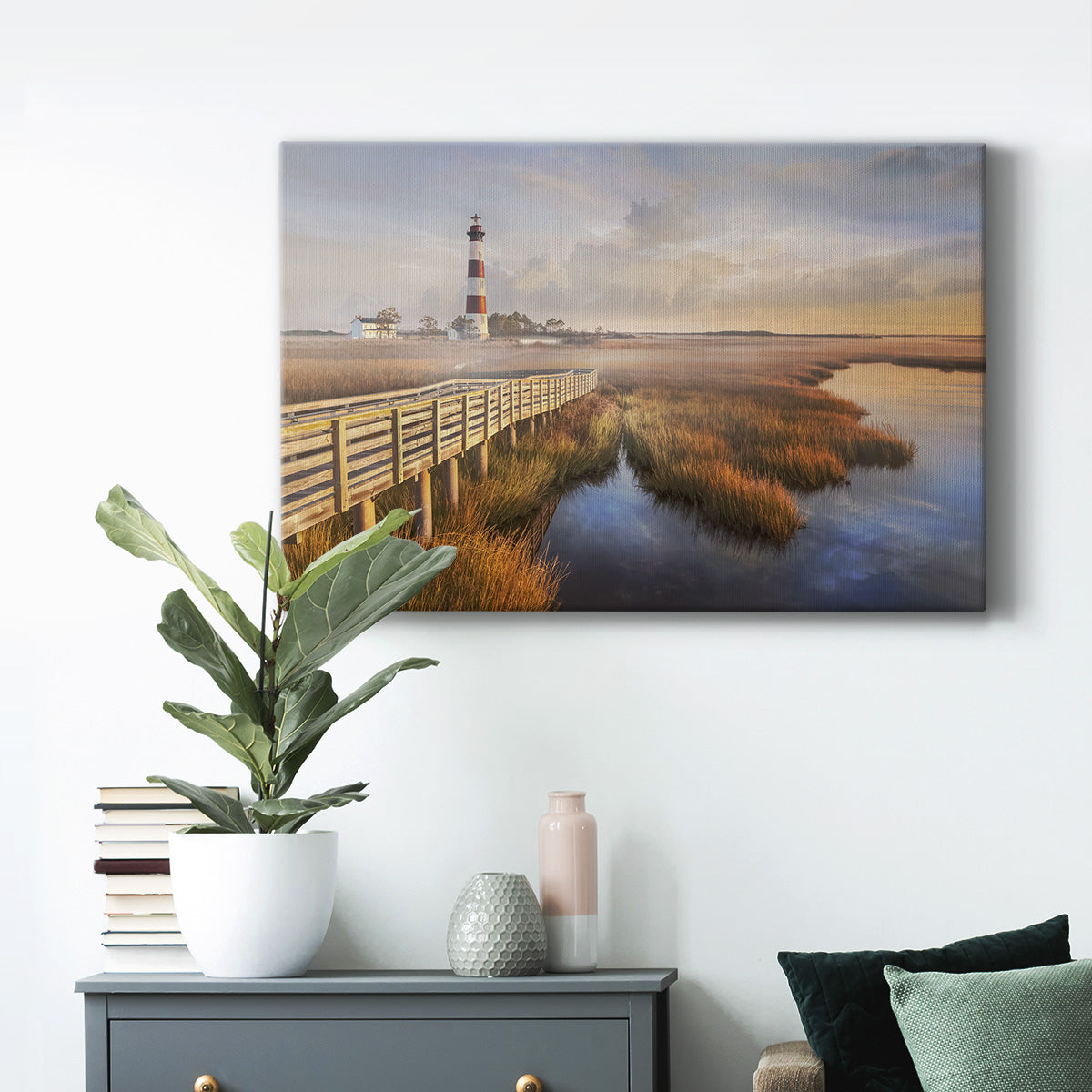 Private Path II Premium Gallery Wrapped Canvas - Ready to Hang