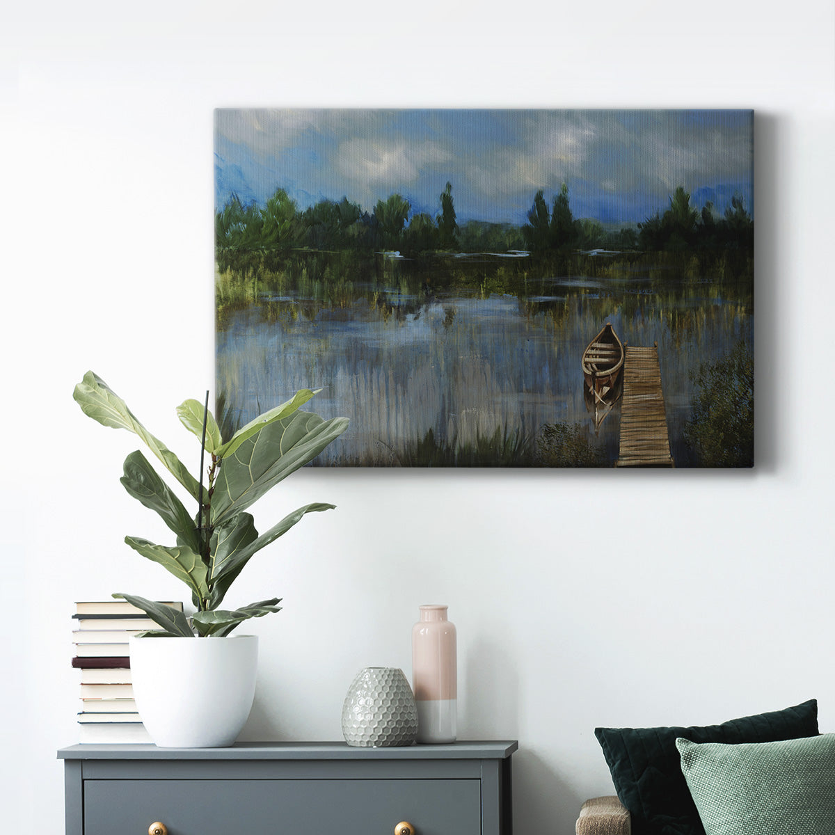A Quiet Place Premium Gallery Wrapped Canvas - Ready to Hang