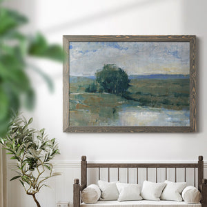 Riverbank Impression I-Premium Framed Canvas - Ready to Hang