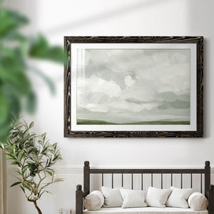 Gray Stone Sky IV-Premium Framed Print - Ready to Hang