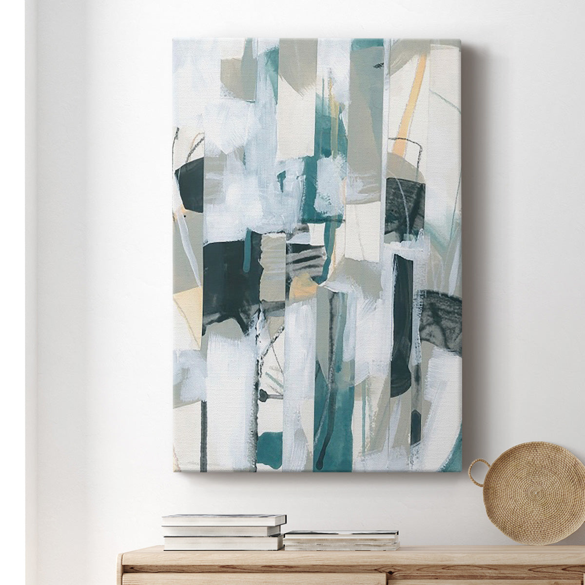 Sea Cavern Strata IV Premium Gallery Wrapped Canvas - Ready to Hang