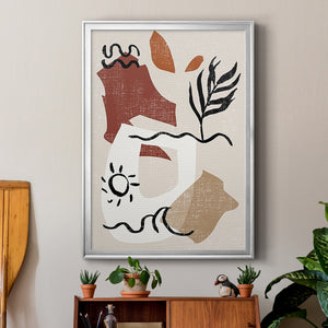 Soft Palms IV Premium Framed Print - Ready to Hang