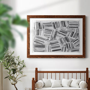 Quilted Pattern III-Premium Framed Print - Ready to Hang