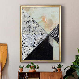 Tiles & Texture Abstract Angles I Premium Framed Print - Ready to Hang