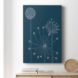 Graphic Alliums I Premium Gallery Wrapped Canvas - Ready to Hang