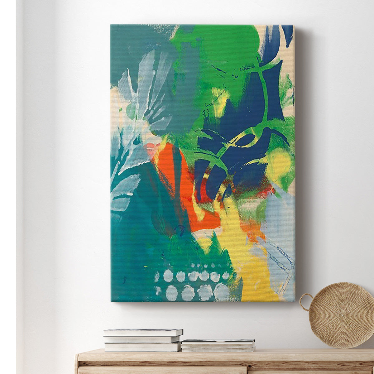 Tropical Graphics II Premium Gallery Wrapped Canvas - Ready to Hang