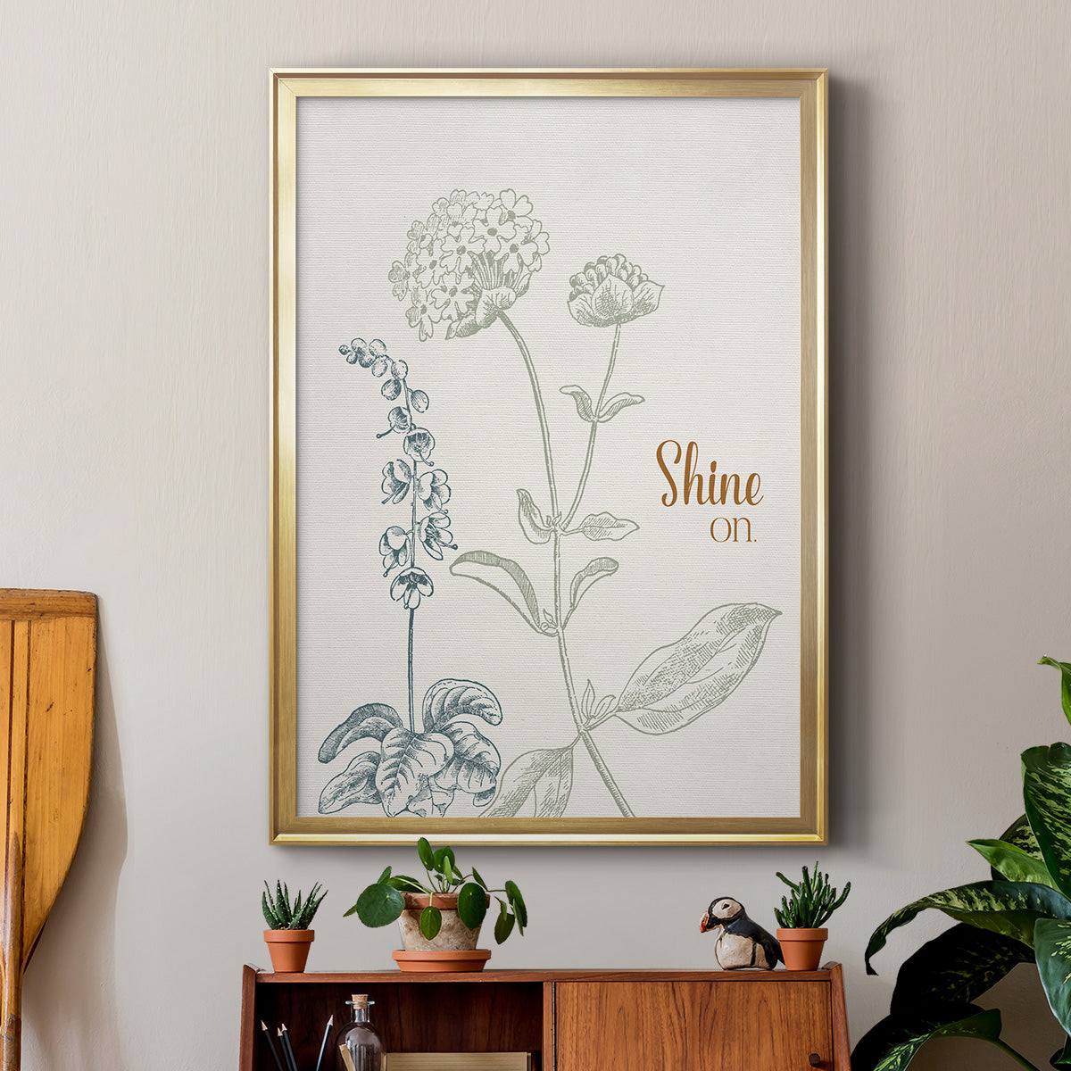 Shine On Premium Framed Print - Ready to Hang