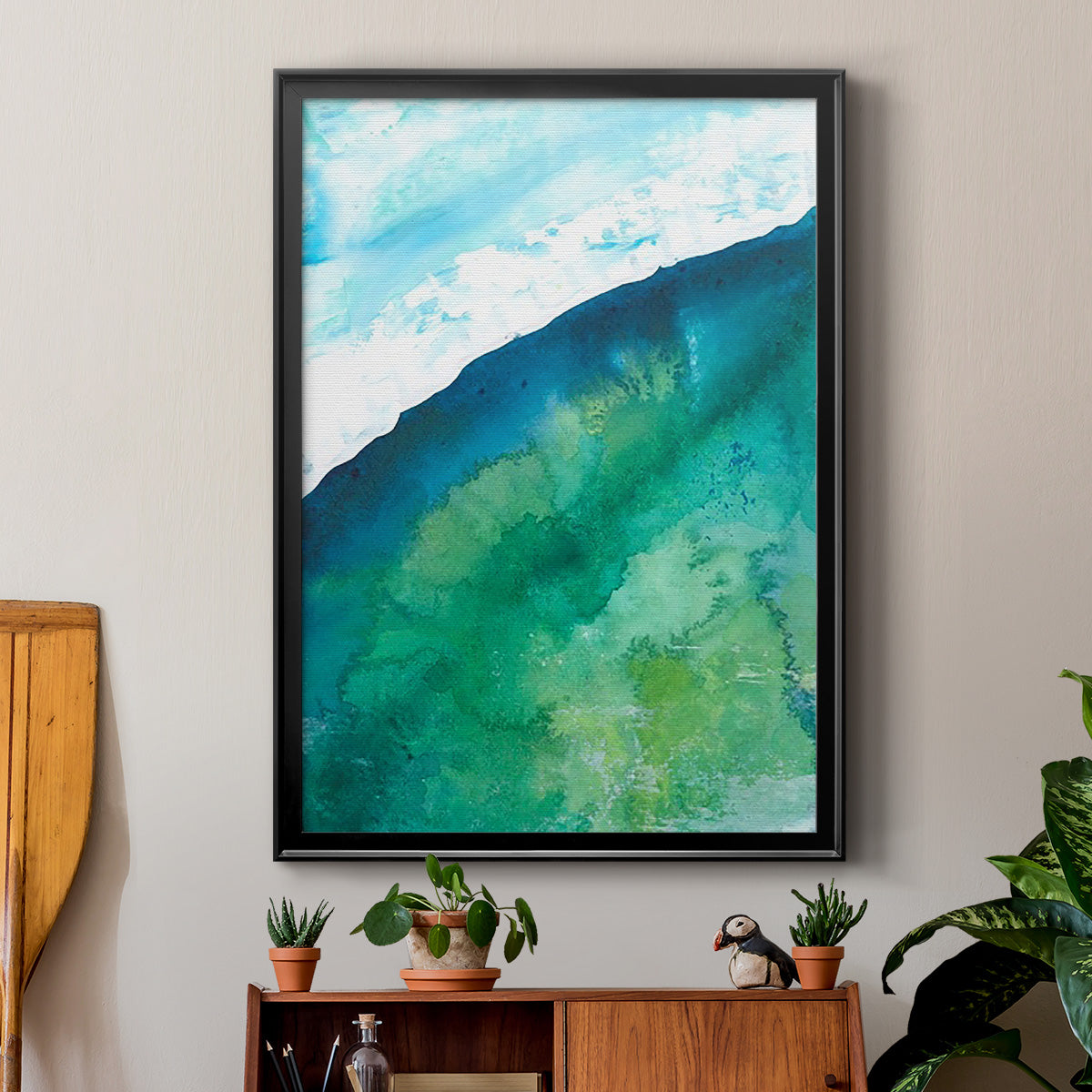 New Air II Premium Framed Print - Ready to Hang