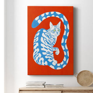 Complementary House Cat I Premium Gallery Wrapped Canvas - Ready to Hang