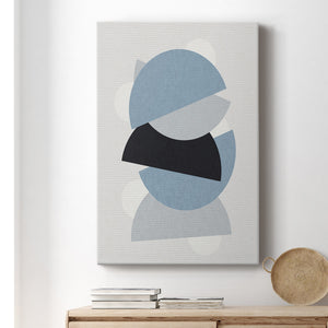 Shapely Blues I Premium Gallery Wrapped Canvas - Ready to Hang