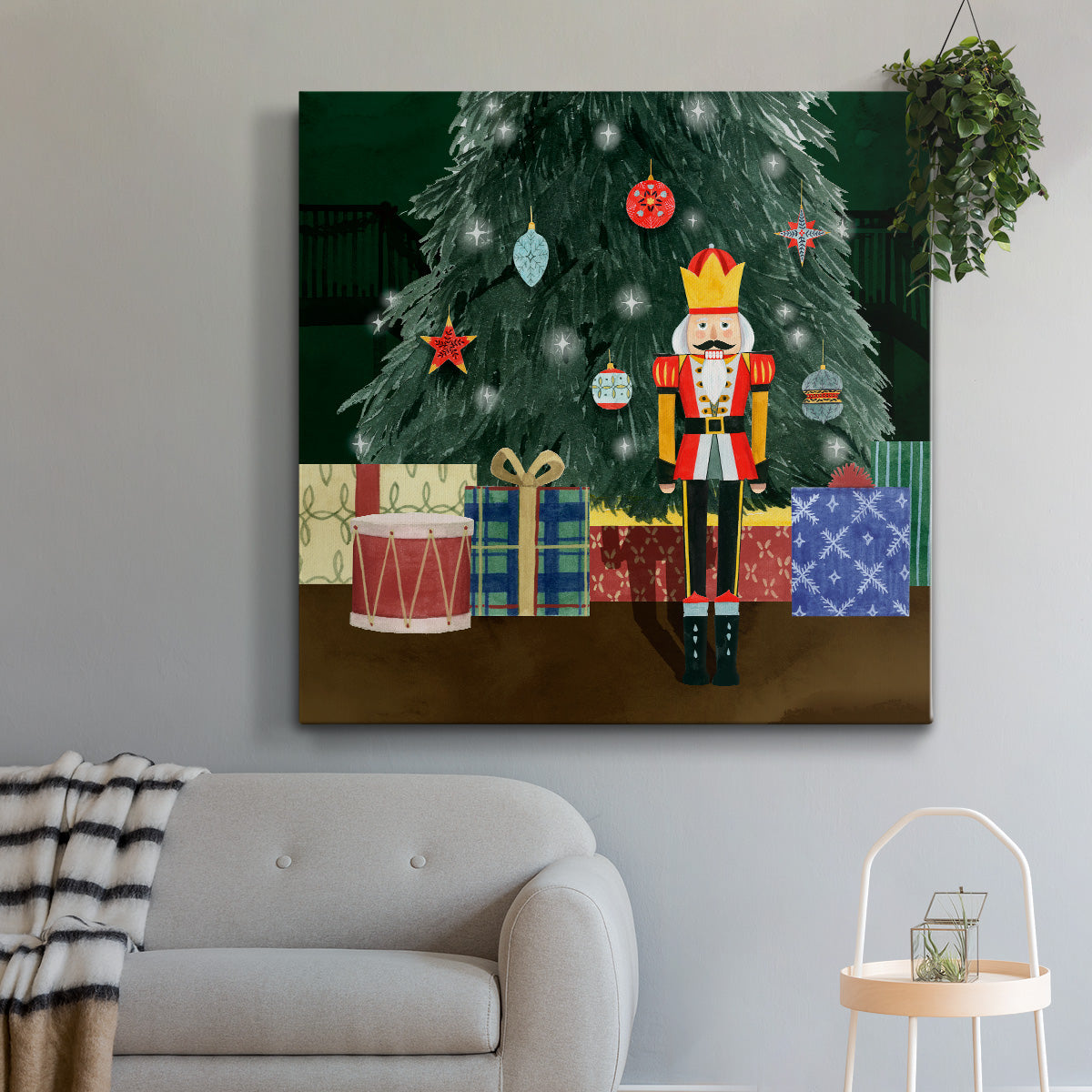 Christmas Nutcracker I-Premium Gallery Wrapped Canvas - Ready to Hang