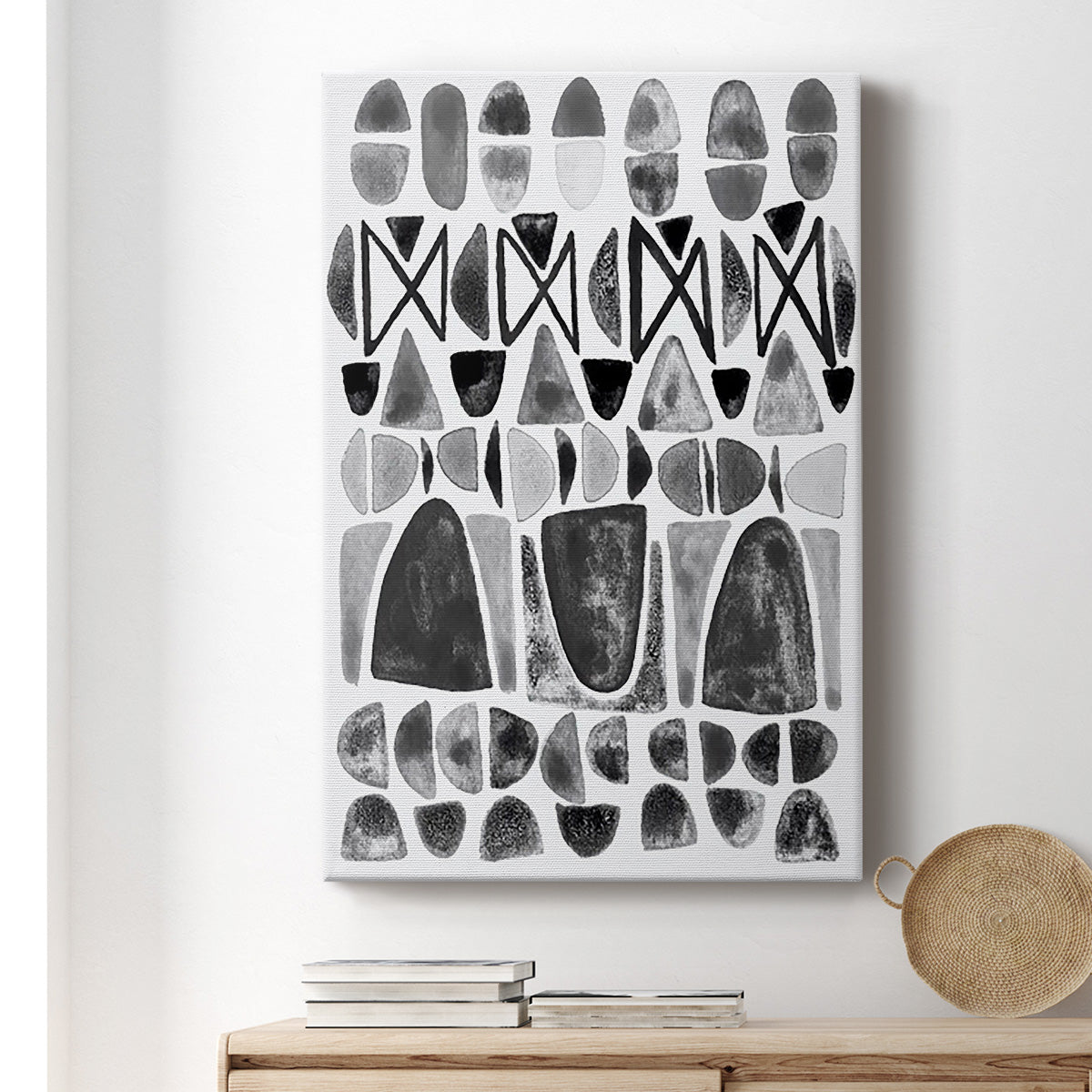 Grey Arches III Premium Gallery Wrapped Canvas - Ready to Hang