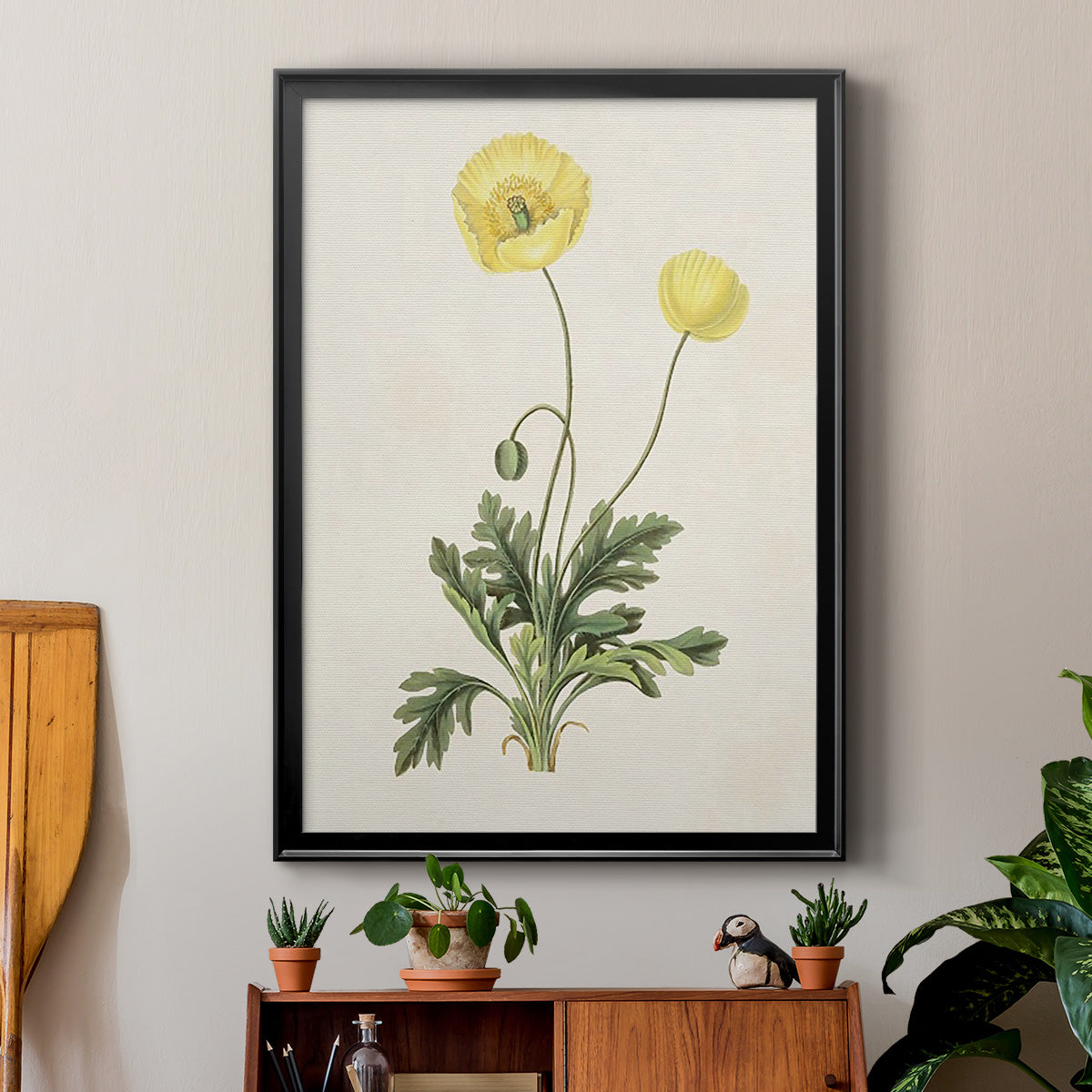 Flowers of the Seasons XII Premium Framed Print - Ready to Hang
