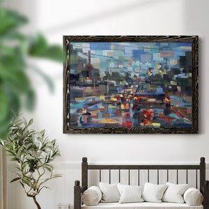 Red Traffic-Premium Framed Canvas - Ready to Hang