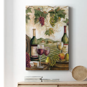 Country Red and White - Canvas Art Print