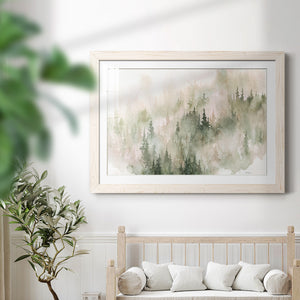 Misty Mountain Sides-Premium Framed Print - Ready to Hang