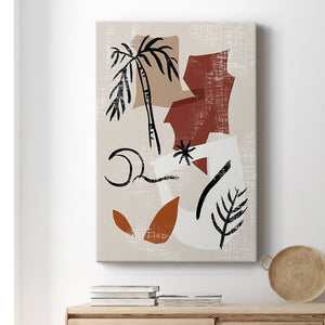 Soft Palms I Premium Gallery Wrapped Canvas - Ready to Hang
