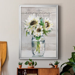 Do Everything In Love Premium Framed Print - Ready to Hang