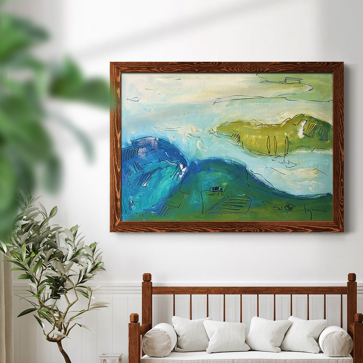Birthing Big Dreams-Premium Framed Canvas - Ready to Hang