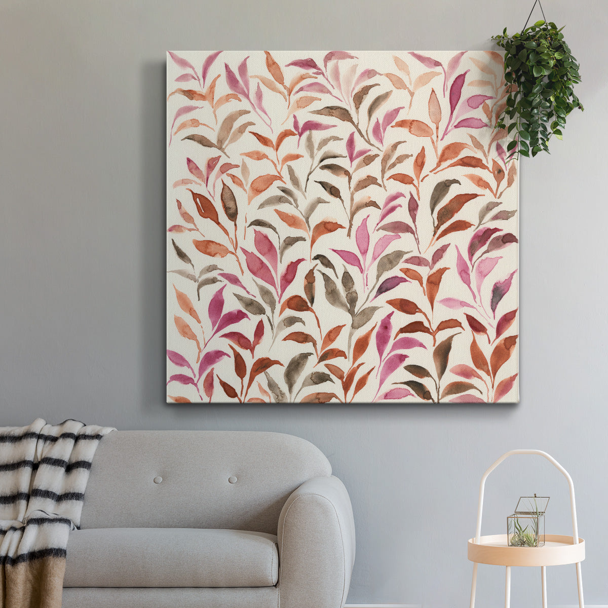 Autumn Fronds II-Premium Gallery Wrapped Canvas - Ready to Hang