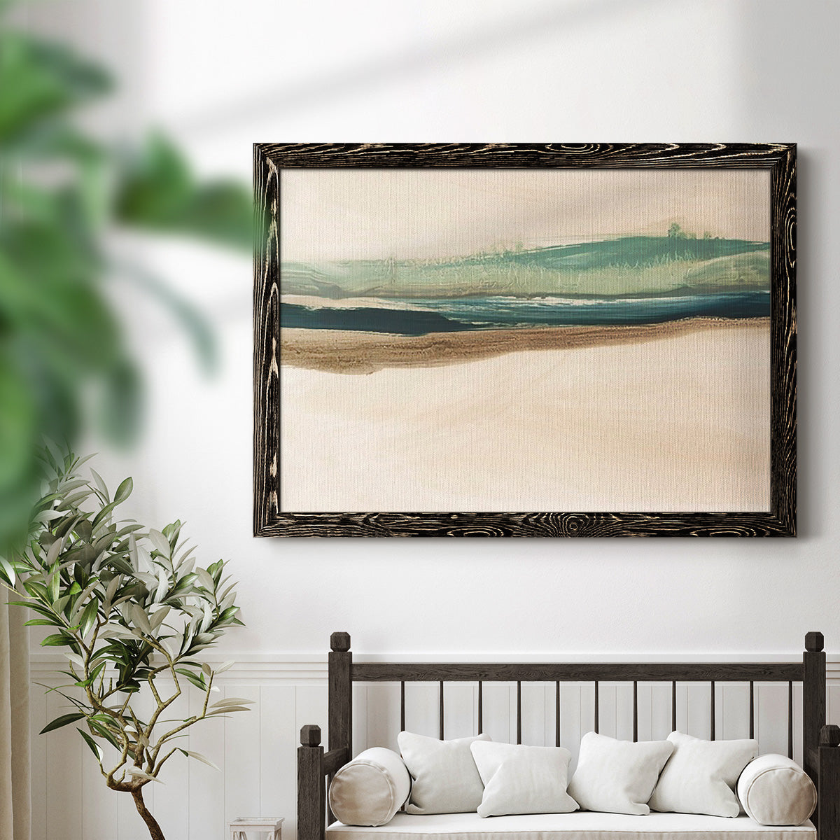 Layered Horizon II-Premium Framed Canvas - Ready to Hang