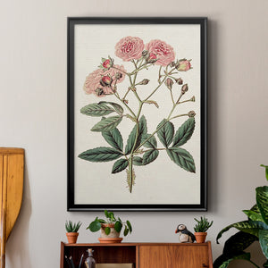 Pink Floral Mix V Premium Framed Print - Ready to Hang