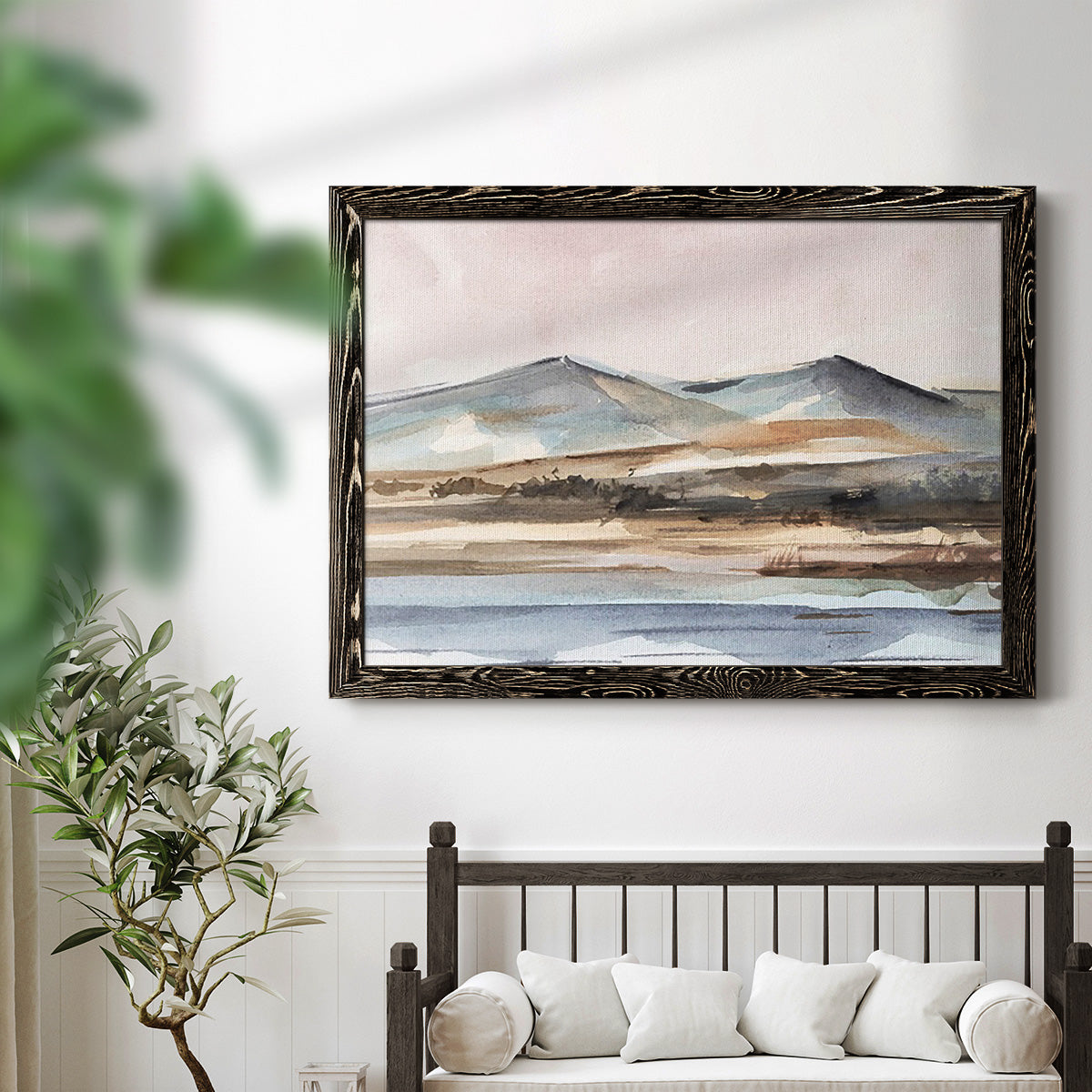 Autumn Mountain Valley II-Premium Framed Canvas - Ready to Hang