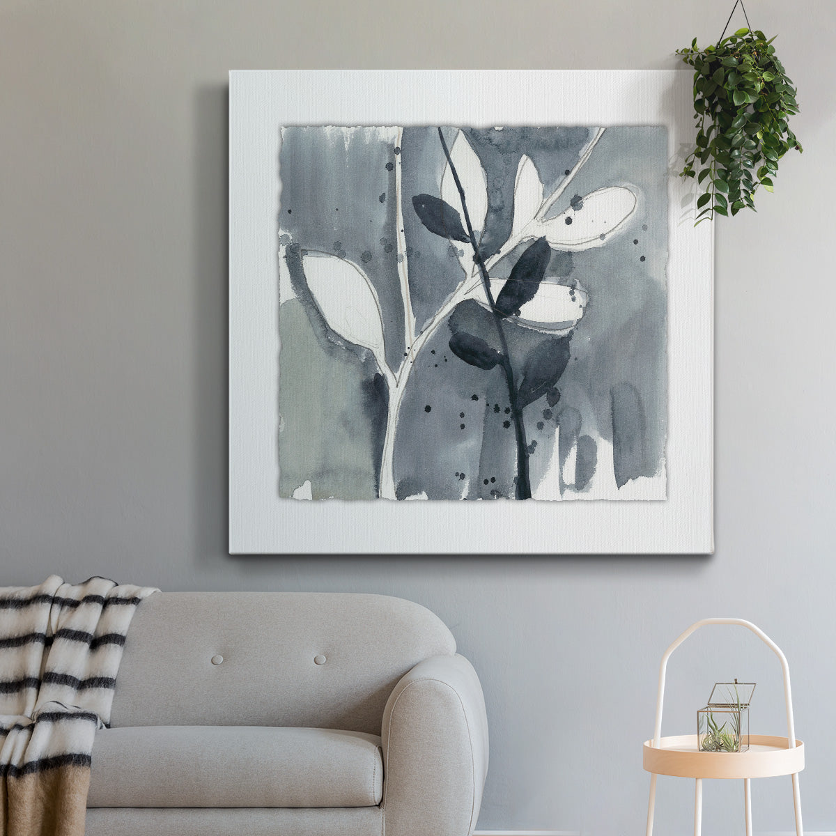 Branch Contours IX-Premium Gallery Wrapped Canvas - Ready to Hang