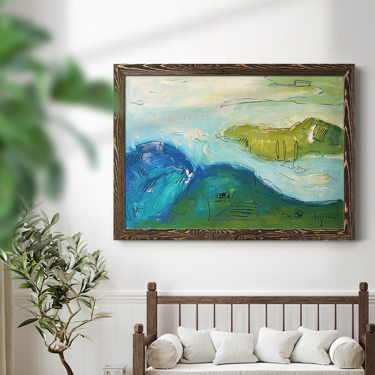 Birthing Big Dreams-Premium Framed Canvas - Ready to Hang