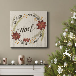 Rustic Christmas I-Premium Gallery Wrapped Canvas - Ready to Hang