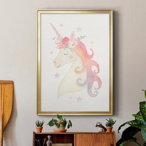 Sweet Unicorn I Premium Framed Print - Ready to Hang