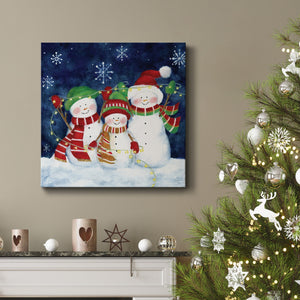 Festive Lights II-Premium Gallery Wrapped Canvas - Ready to Hang