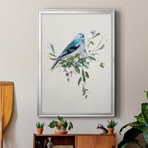 Bluebird Happy I Premium Framed Print - Ready to Hang