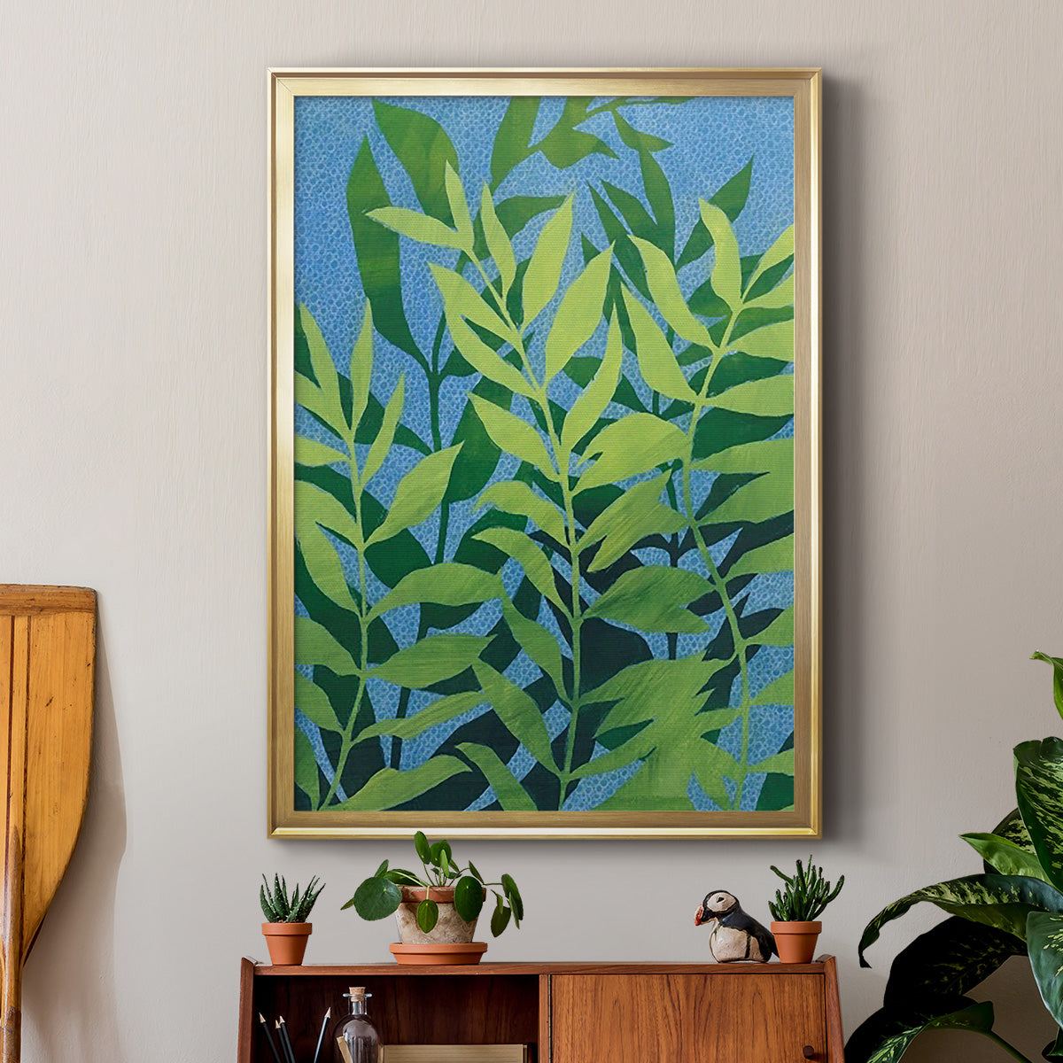 Ocean Vines II Premium Framed Print - Ready to Hang