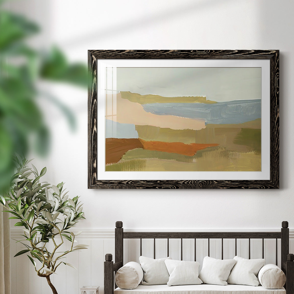 Stacked Landscape IV-Premium Framed Print - Ready to Hang