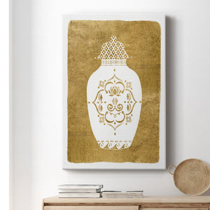 Golden Urn I Premium Gallery Wrapped Canvas - Ready to Hang